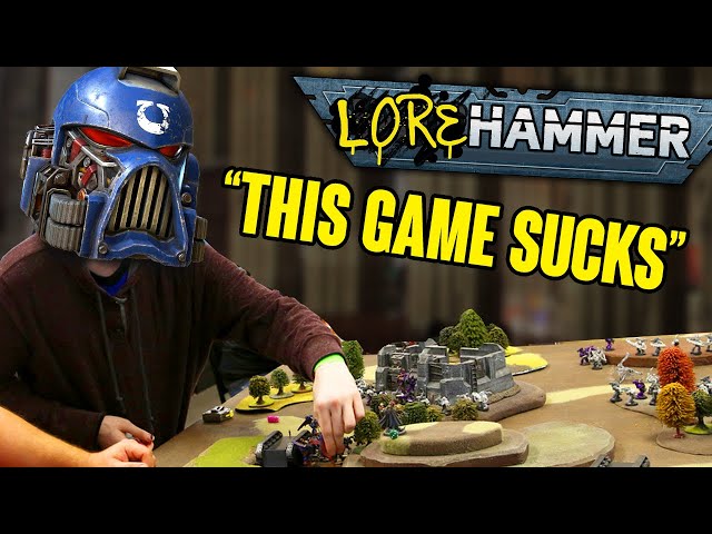 Do Space Marines play Warhammer? - Lorehammer or Yourhammer with Tom & Ben