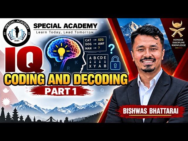 IQ | Coding Decoding Part 1 | Officer Cadet Nepali Army | Special Academy | Bishwas