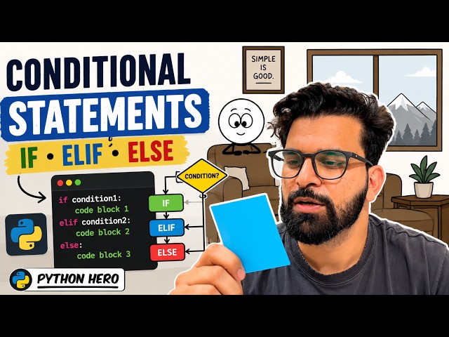 Learn Python if, elif & else with Fun Animations | Python Hero