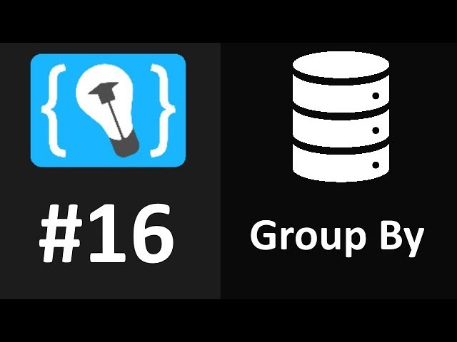 Databases and SQL #16 - Group By
