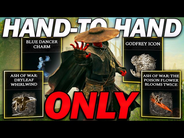 How To BREAK Elden Ring Using MARTIAL ARTS ONLY!