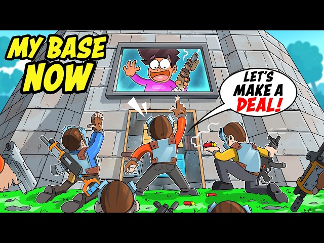 I Stole a Clan's Entire Base on Wipe Day Rust