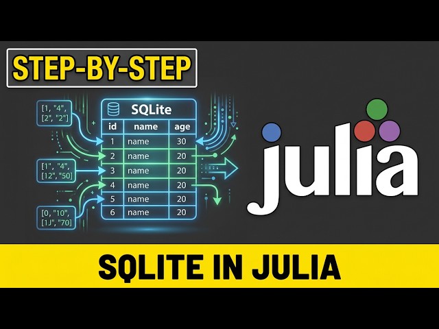 Julia Programming Language SQLite Database