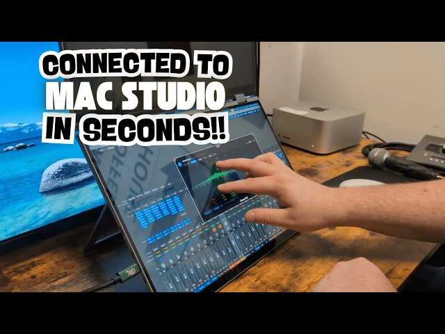 Ultimate Studio Workflow! 🎛️ U16 Pro Dual 16" Portable Monitor Review (Mac Studio Test)
