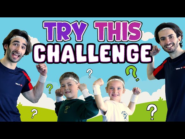 TRY THIS CHALLENGE! | Fun Kids Brain Break | 2 Minute Classroom Workout | Exercise & Movement Break