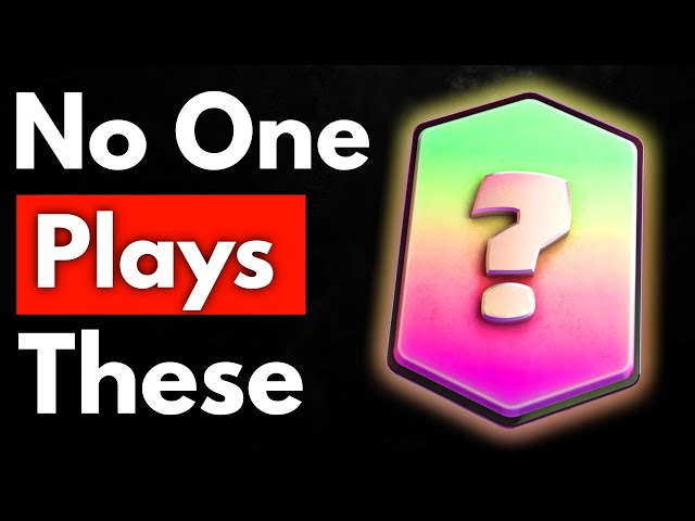 Playing the FORGOTTEN Cards in Clash Royale