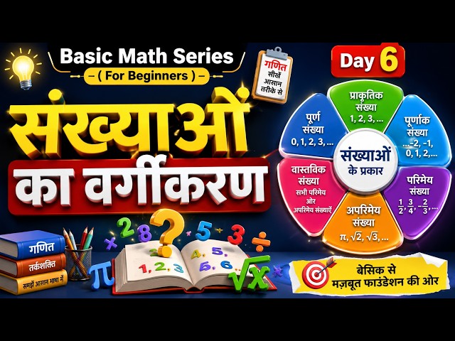 Basic Math Series || Day 6 || Basic Math || From absolute zero level || The Minus Plus ||