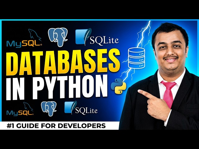 Learn Databases with Python from Scratch | Euron