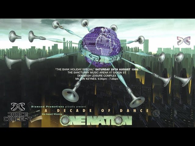 DJ Swan-E & Shabba D & Riddla - One Nation - Decade Of Dance - 29th August 1998