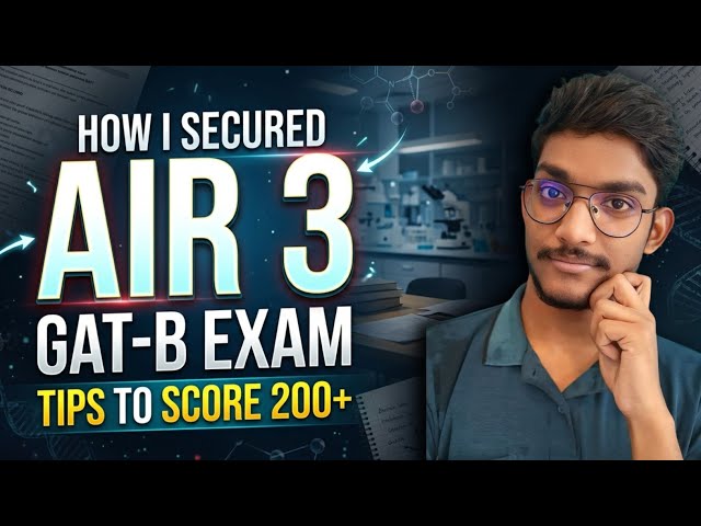 Tips To Score 200+ in Gat-B Exam ✨