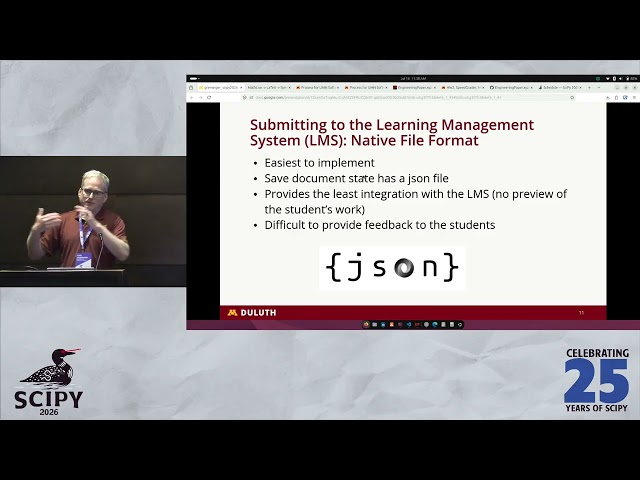 Accessible Python Powered Web Apps for the Classroom - Michael Greminger | SciPy 2026
