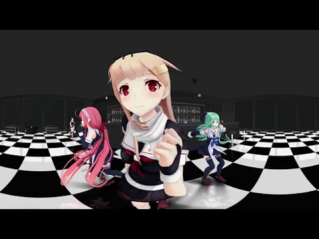 【MMD VR-18】Echo【艦これ/4K/360/3D】