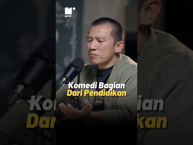 Comedy as a form of education..p #yukngajiacademy #felixsiauw #pandjipragiwaksono #education