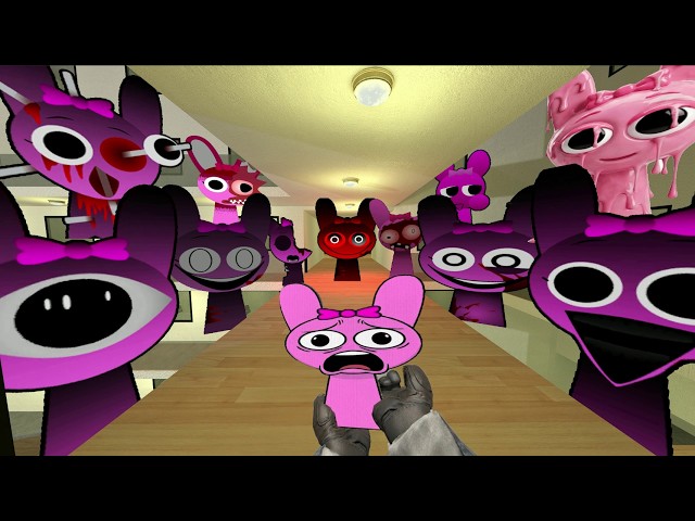 I Wanna Mini Pinki From All Sprunki Pinki Multiverses And Phases
