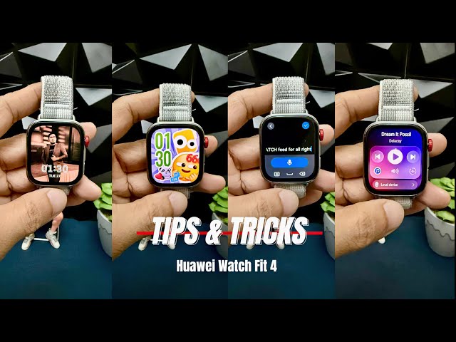 Huawei Watch Fit 4 - Tips & Tricks You Must Know.! #huaweiwatchfit4 #tipsandtricks #watchfit4
