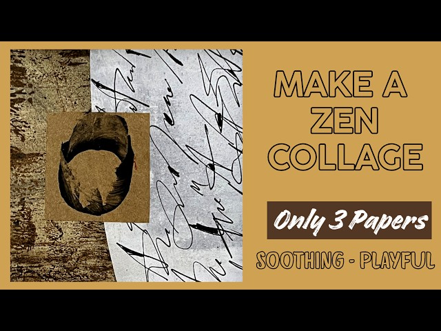 Conquer Collage With This Simple 3 Piece Zen Template