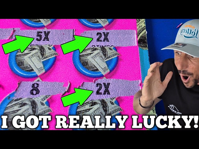 I Got Really Lucky on the $50 Tickets🤑