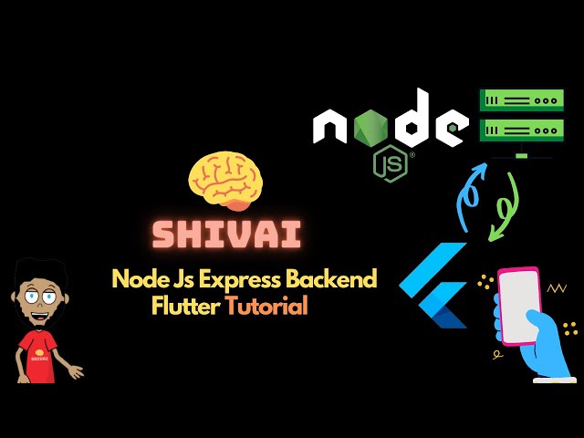 Various Backend For Flutter (Part 1) Node.js Express Server