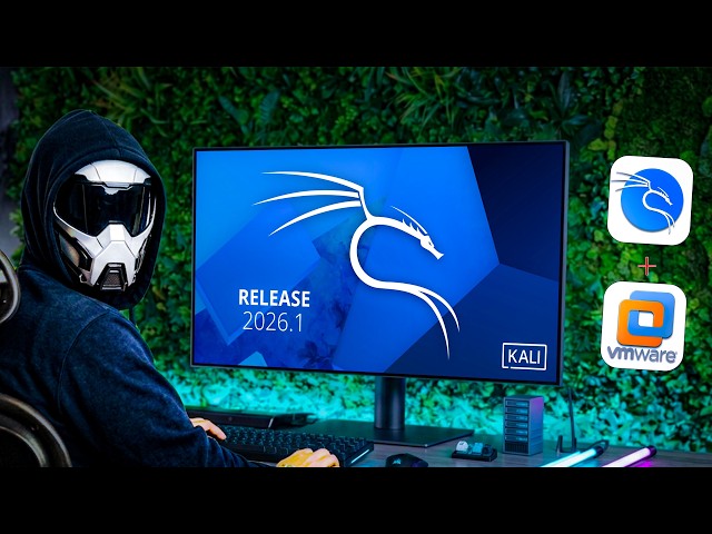 How to Install Kali Linux 2026.1 in VMware Workstation Pro (Free Download)