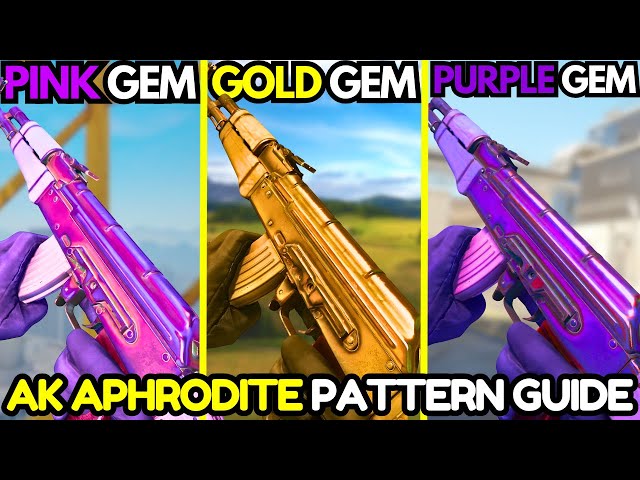 NEW AK-47 Aphrodite FULL Pattern Guide for CS2 (BEST & Rare Patterns)