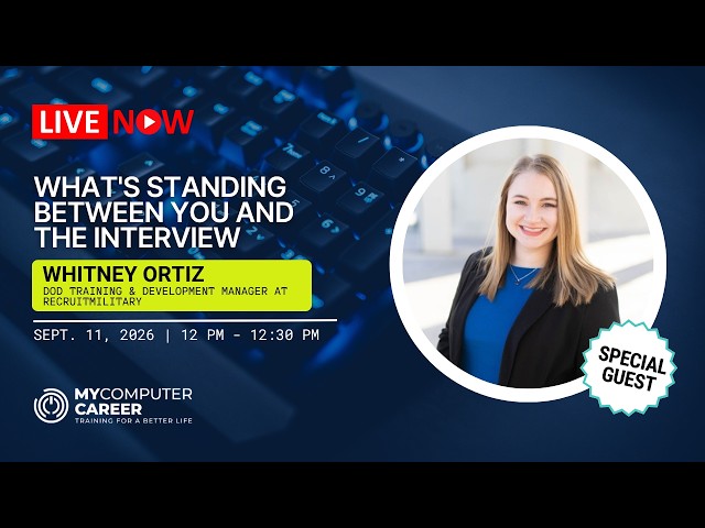 Get Into IT Live: What's Standing Between You and the Interview?