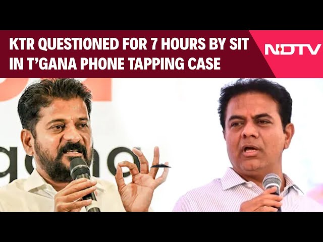 Telangana Phone Tapping Case: KTR Questioned For 7 Hours By SIT, Remains Defiant