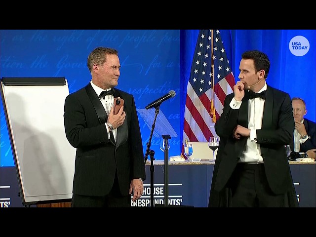 Oz Pearlman full mentalist performance at White House Correspondents' Dinner stuns Trump, Blanche