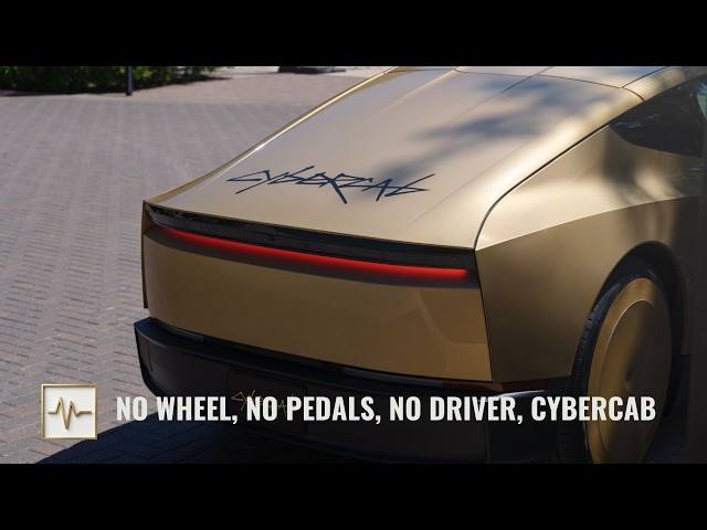 No Wheel, No Pedals, No Driver, Cybercab Launch Is Imminent