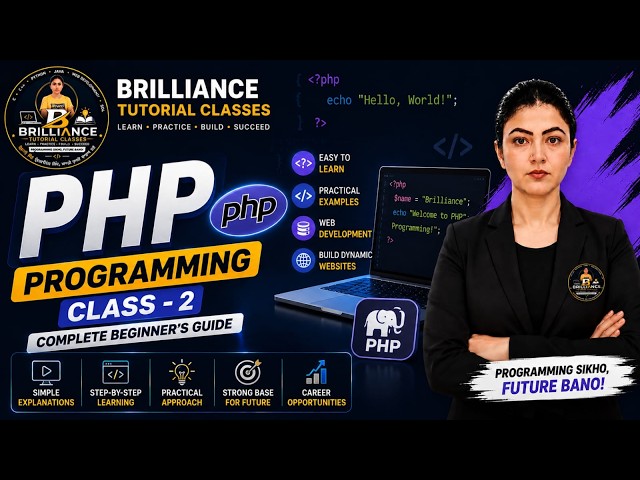 🚀 Multidimensional Arrays | Complete Beginner Introduction to PHP Programming 💻 #php