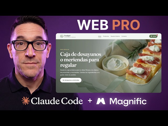From 0 to Professional Website: The Power of Claude Code and Magnific