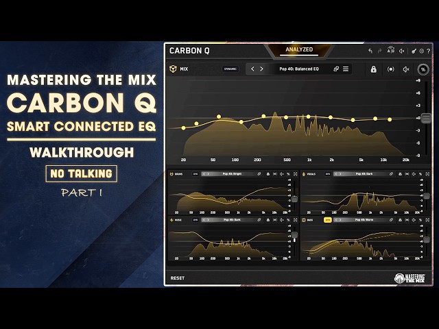 MIX 10X FASTER? Mastering The Mix CARBON Q Walkthrough & A/B Comparison