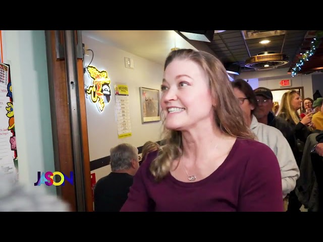 Jason Sells Pull Tabs at VFW