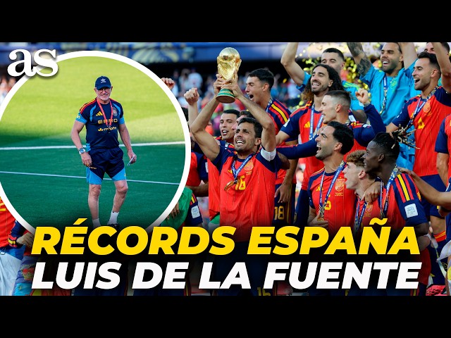TODOS LOS RÉCORDS de la ESPAÑA de Luis de la Fuente