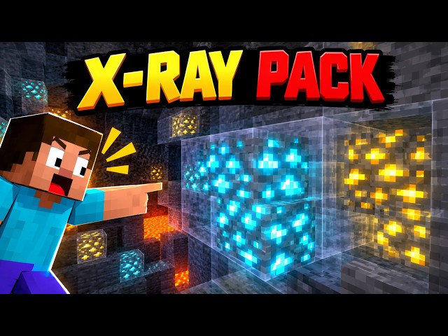 This X-Ray Pack Sees EVERYTHING in MCPE (No Achievements Disabled)