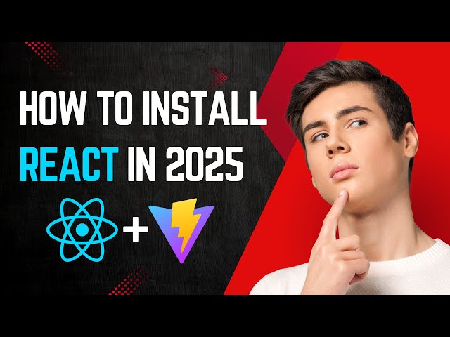 How to Install REACT in 2025 | in 2 min
