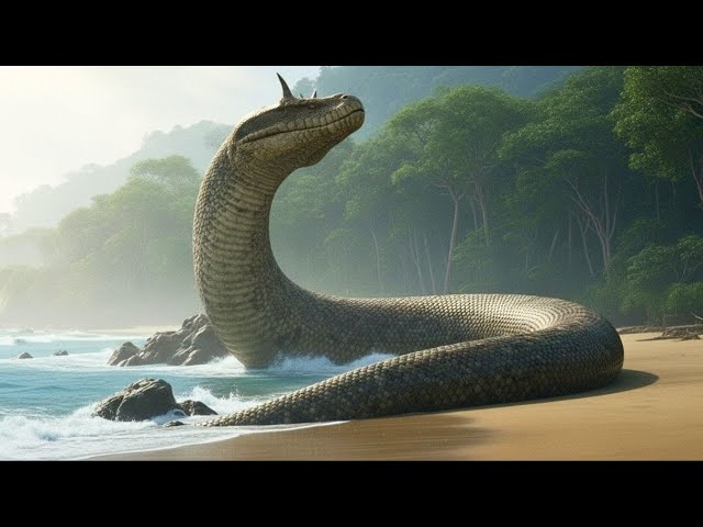 🐍 Girl Surviving Alone in Forest | Giant Horned Python Trapped on Bone