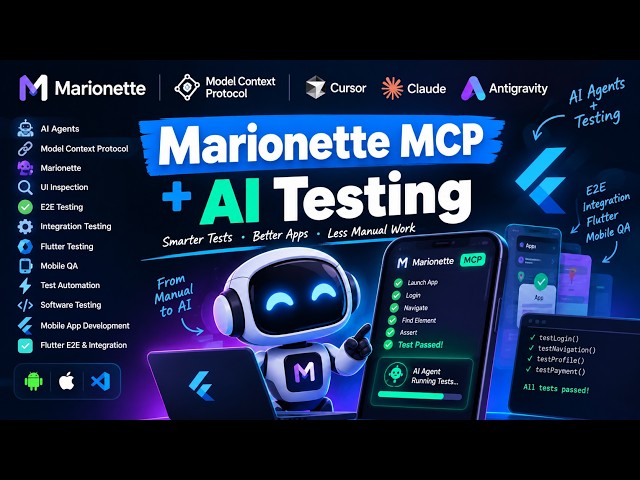 Control Running Flutter Apps with AI Agents (Marionette MCP Guide)
