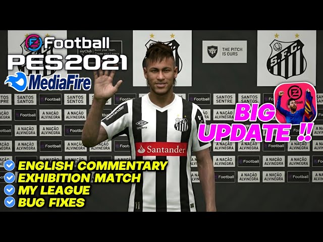 BIG UPDATE!.. DOWNLOAD PES 2021 MOBILE OFFLINE - NEW MY LEAGUE MODE & BUG FIXES.