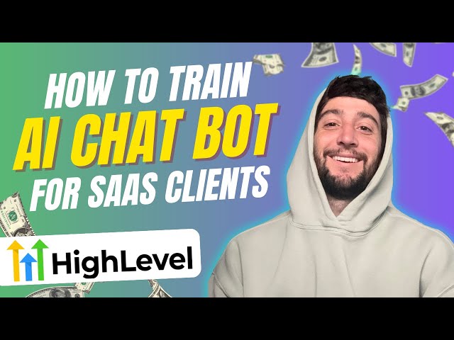GoHighLevel AI Chat Bot Training Tutorial! Complete Guide to the Knowledge Base
