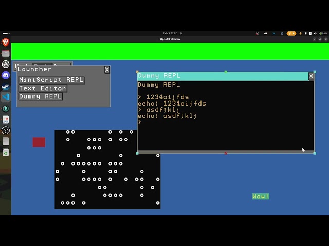 MiniScript and Morphic UI