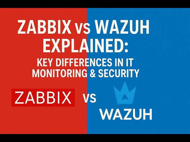 Zabbix vs Wazuh, The Titans of Enterprise Monitoring