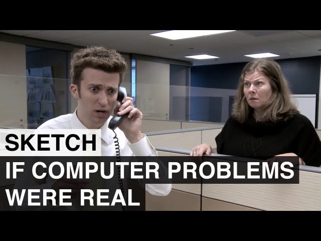 If Computer Problems Were Real - Awkward Spaceship