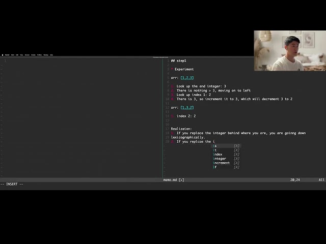 #20 Practice coding with Samurai Coder! - Next Permutation