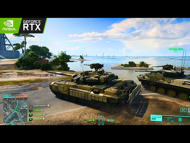 Battlefield 2042 - T90 Tank Perfect Match [No Deaths] | RTX Ultra