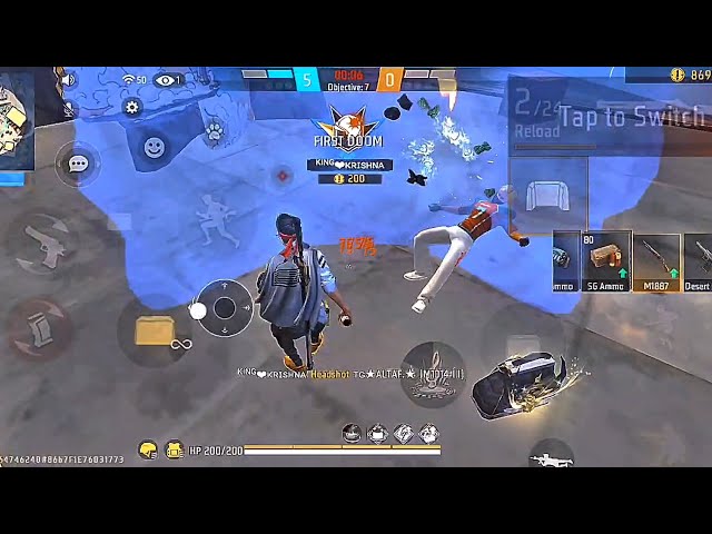 TG ALTAF vs KING KRISHNA 🔥 || DEFEATED BY 7:1 || #FREEFIRE #GAMING