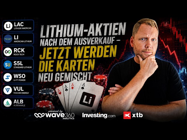 Lithium Stocks After the Sell-off: Reshuffling the Deck! LI, S5L, ALB and more | Wave360