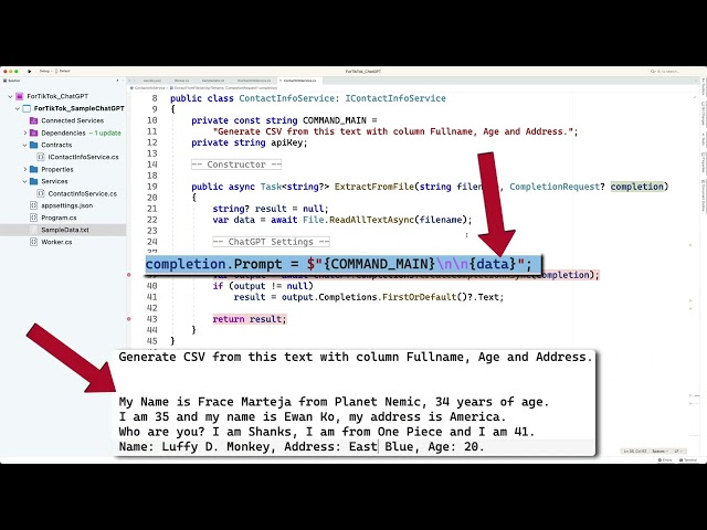 Simple ChatGPT Integration - Sample Command / Prompt | Tagalog Tutorial