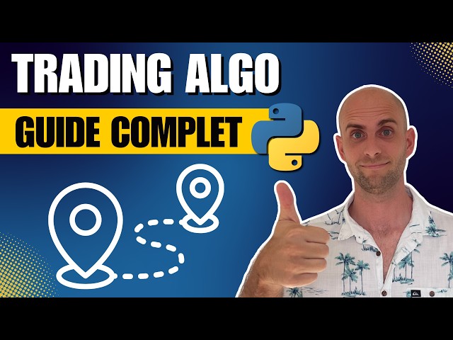 Comment créer un algorithme de trading avec python ? (TUTO Débutant)
