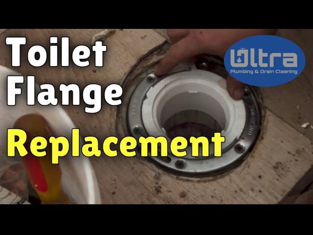 Replacing A Toilet Flange - Plumbing Repair