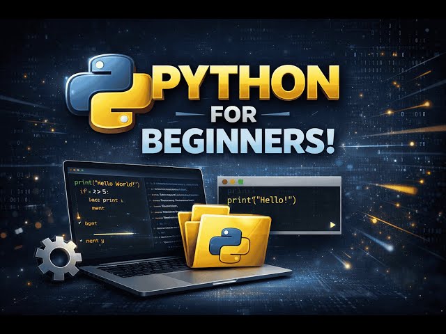 Python Basics for Beginners | Learn Python from Scratch